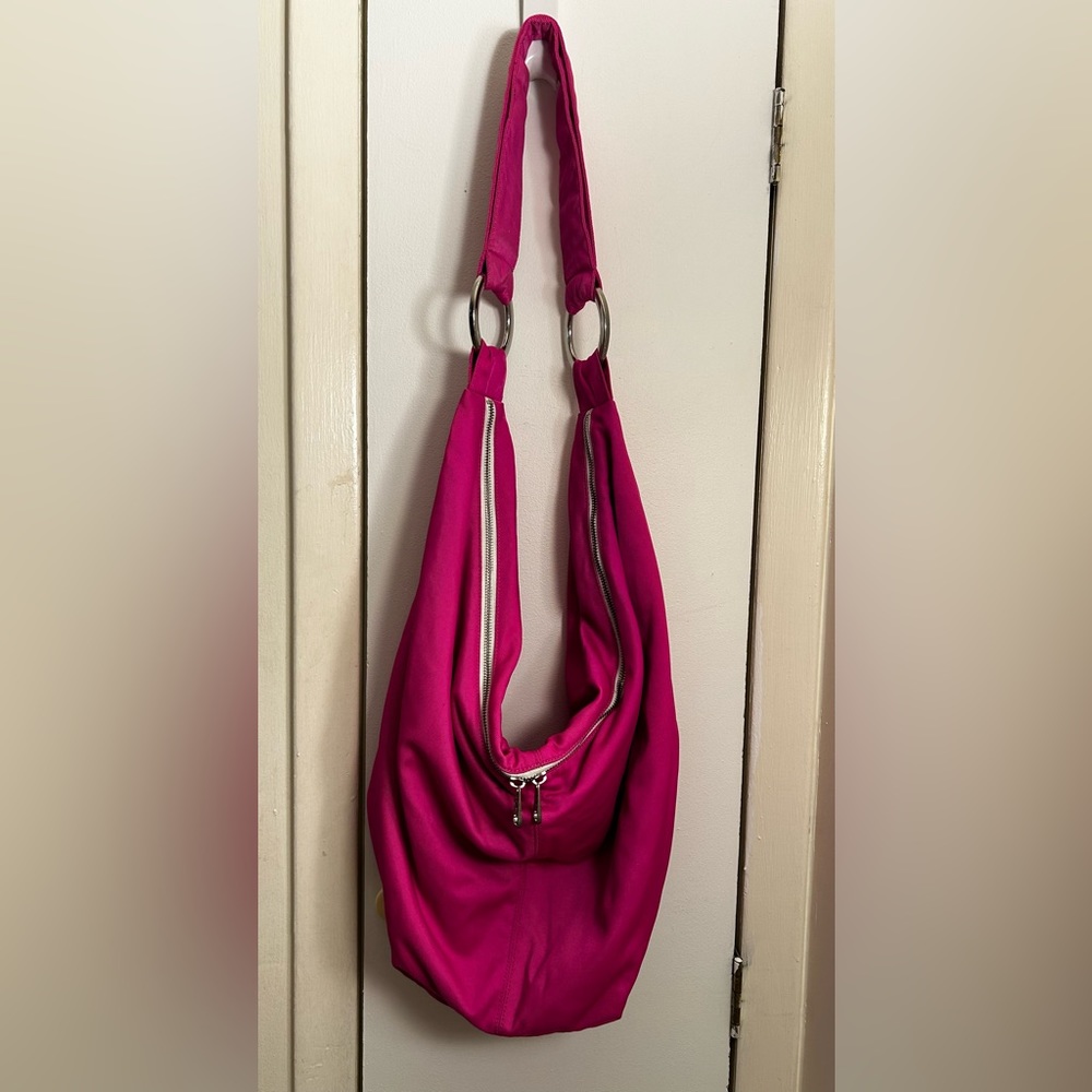 HOT PINK Lululemon Hobo/Crossbody Bag